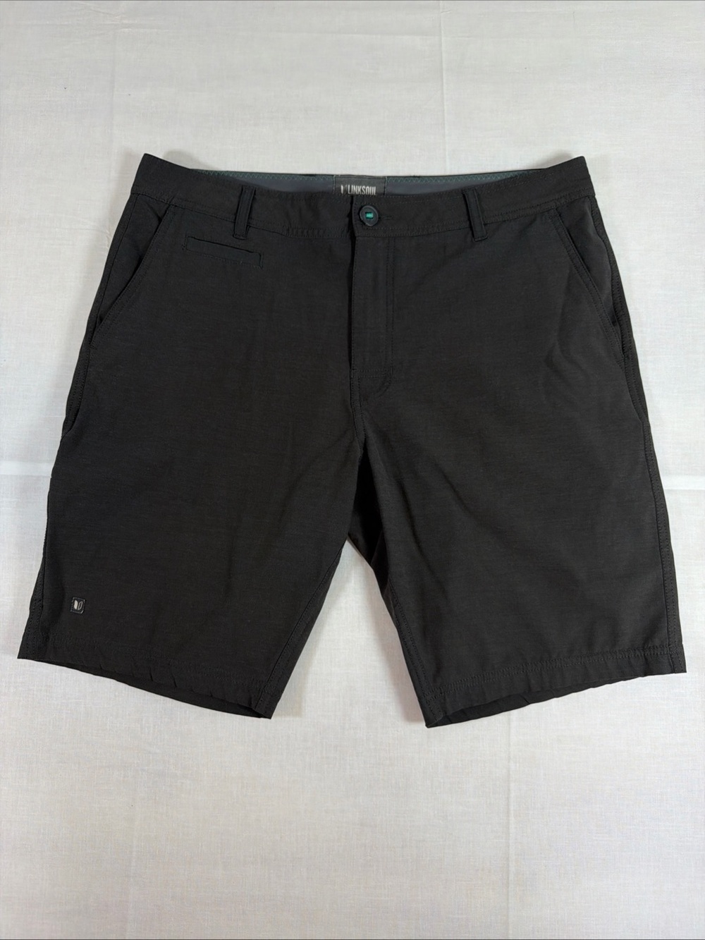 Linksoul Gray Boardwalk Shorts Men’s size 32 Golf